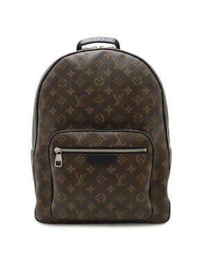 Louis Vuitton Monogram Macassar Josh Backpack Shoulder Bag